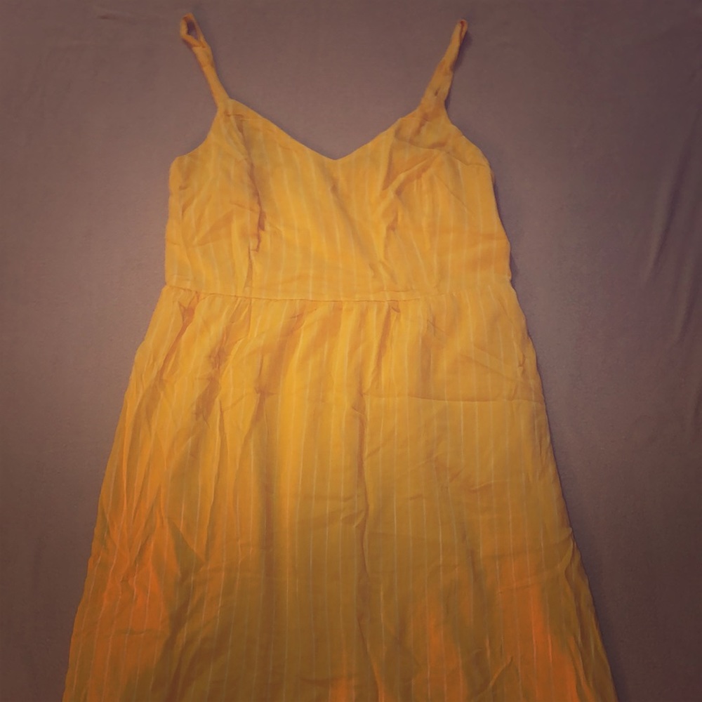 Brand new Yellow sun dress